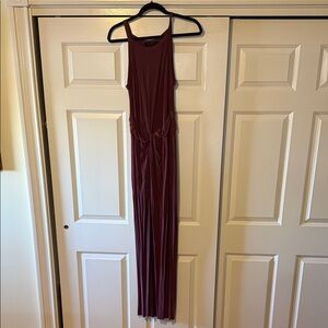 All Saints Sleeveless Maxi Dress - Wine